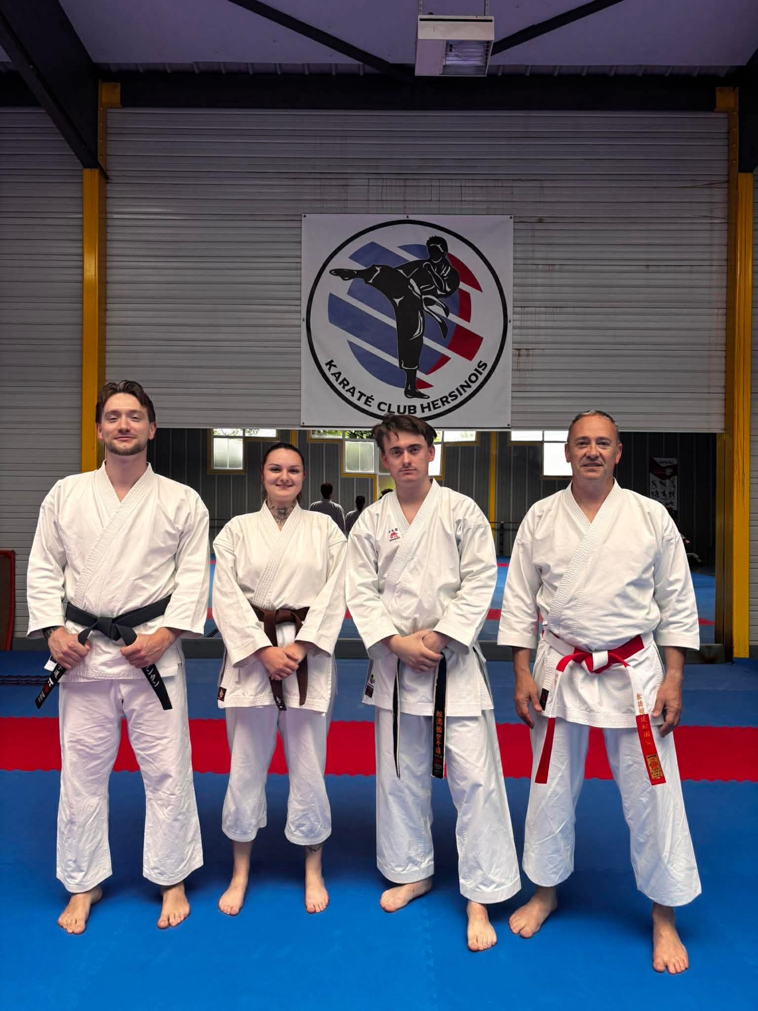 Trois nouvelles distinctions pour le Karaté Club Hersinois